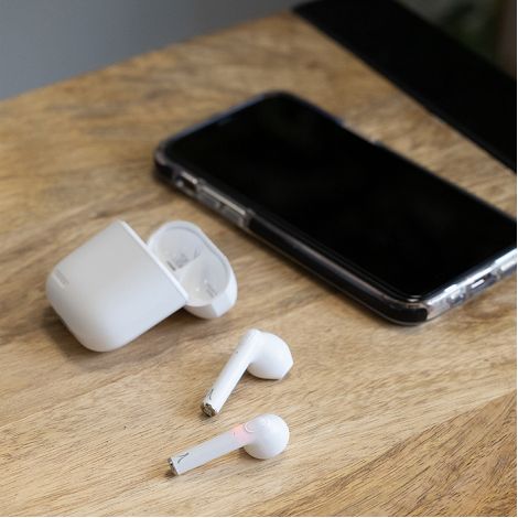  KODAI - ÉCOUTEURS SANS FIL BLUETOOTH - BLANC