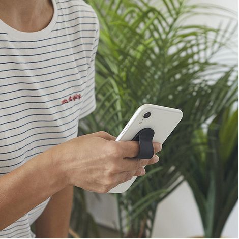  BOE - SUPPORT BAGUE DE MAINTIEN RÉGLABLE POUR SMARTPHONE - NOIR