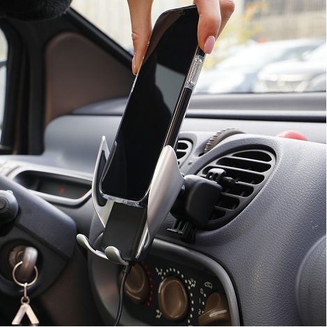  KONTAKUTO - SUPPORT VOITURE AUTOMATIQUE AVEC CHARGE RAPIDE SANS F