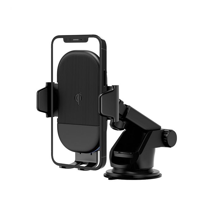  YUDOSHA - SUPPORT VOITURE AVEC CHARGE RAPIDE SANS FIL 15W ET 2 SY