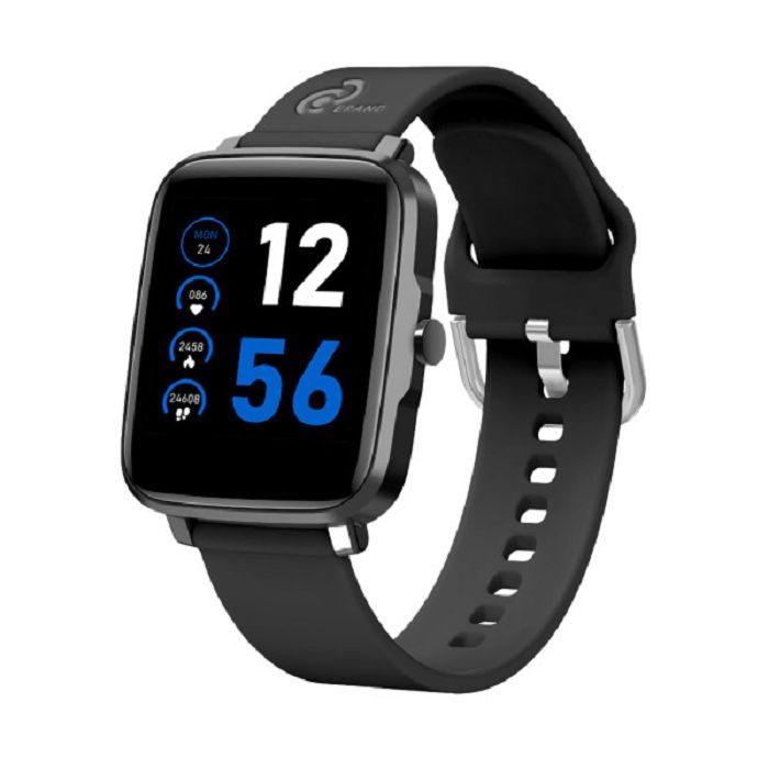  OTCHI - MONTRE CONNECTEE NOIRE AVEC UN ECRAN TACTILE 1,85"