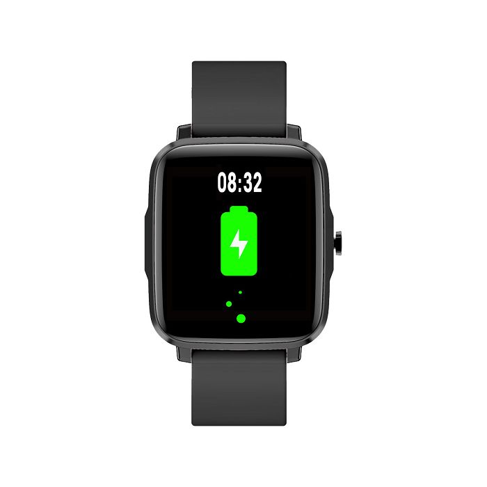  OTCHI - MONTRE CONNECTEE NOIRE AVEC UN ECRAN TACTILE 1,85"