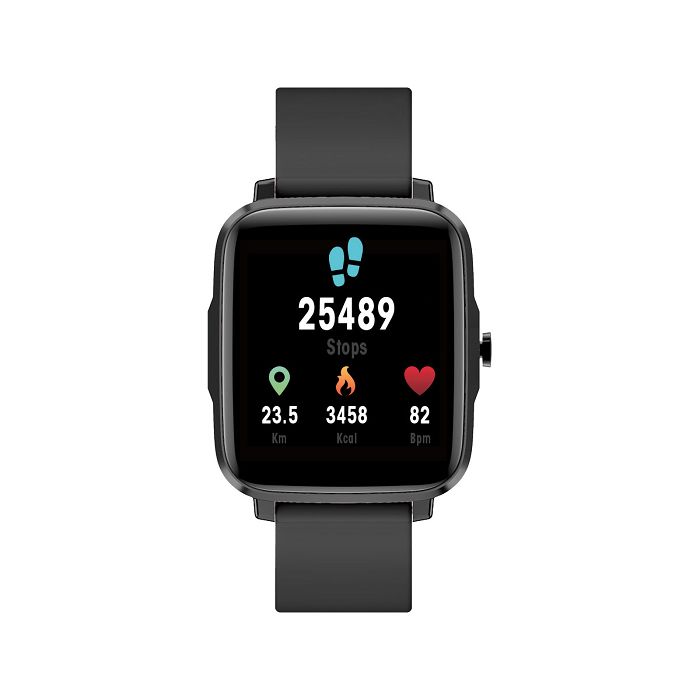  OTCHI - MONTRE CONNECTEE NOIRE AVEC UN ECRAN TACTILE 1,85"