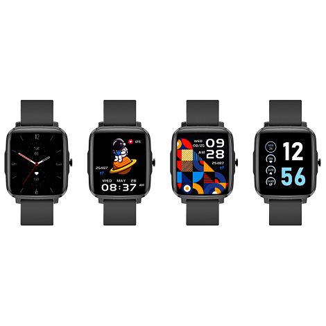  OTCHI - MONTRE CONNECTEE NOIRE AVEC UN ECRAN TACTILE 1,85"