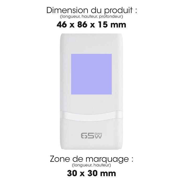  PASO - CHARGEUR SECTEUR 65W UNIVERSEL - EU/US/UK/AUS