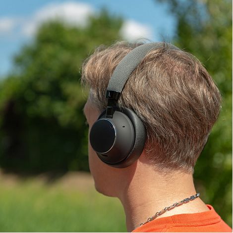  JUNDO - CASQUE À RÉDUCTION DE BRUIT ANC BLUETOOTH SANS FIL NOIR E