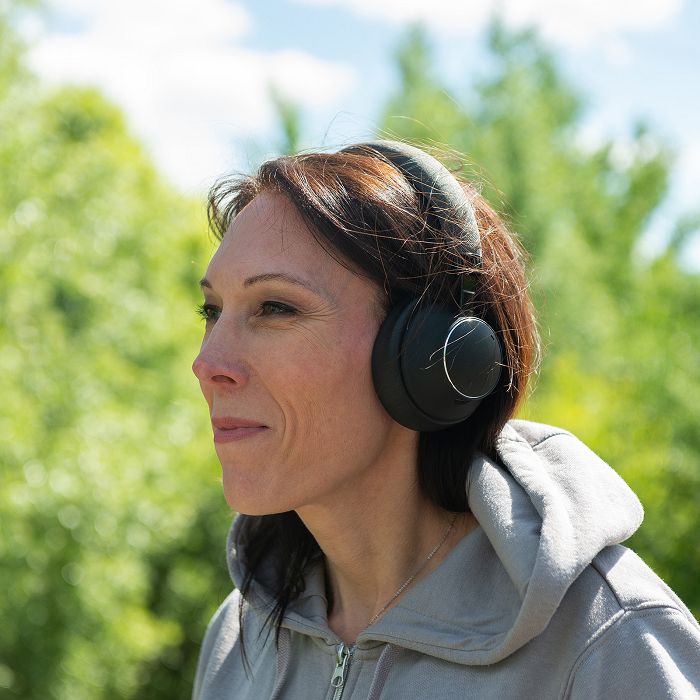  JUNDO - CASQUE À RÉDUCTION DE BRUIT ANC BLUETOOTH SANS FIL NOIR E