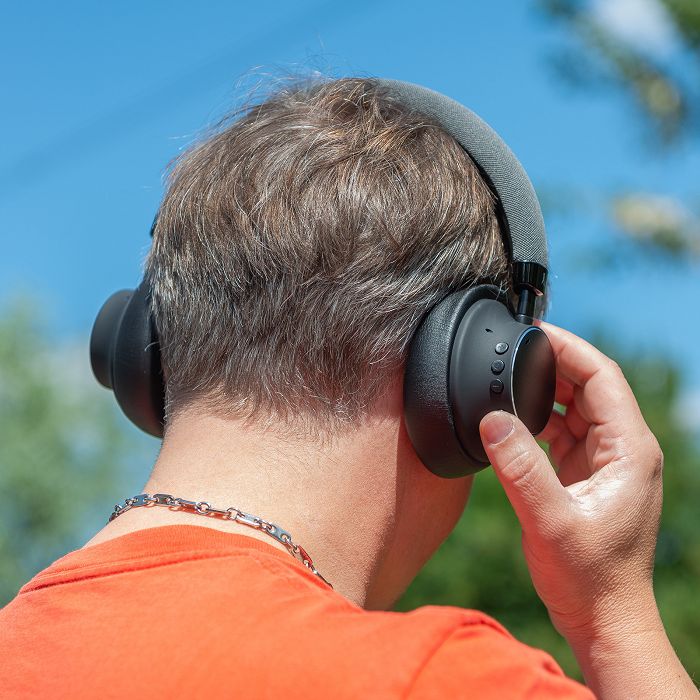  JUNDO - CASQUE À RÉDUCTION DE BRUIT ANC BLUETOOTH SANS FIL NOIR E