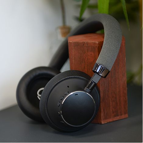  JUNDO - CASQUE À RÉDUCTION DE BRUIT ANC BLUETOOTH SANS FIL NOIR E