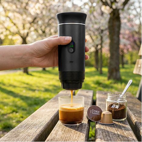  Machine à café portable - Noir