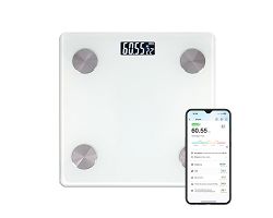 Pèse-personne impédancemètre connecté rechargeable