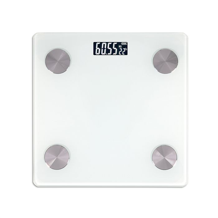  Pèse-personne impédancemètre connecté rechargeable