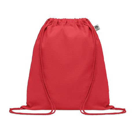  SAC À DOS CORDELETTES EN COTON BIO