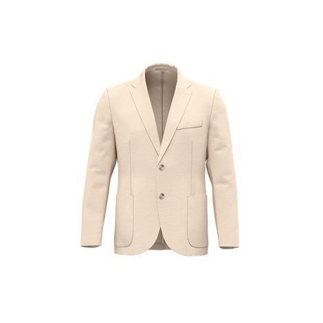  Blazer délavé en lin homme