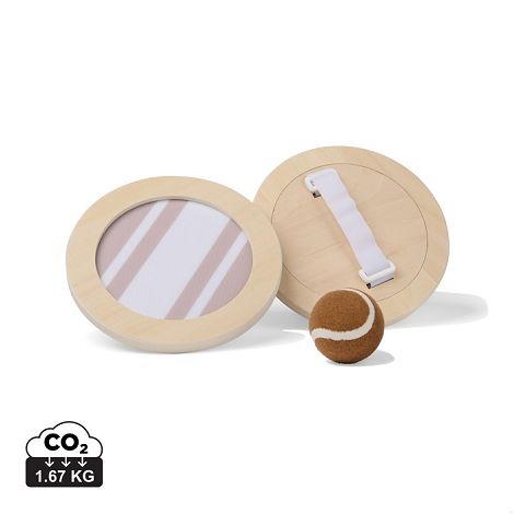  VINGA Jeu de raquettes scratch avec balle