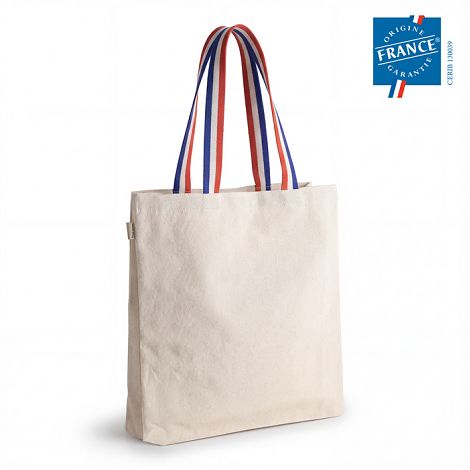  Totebag coton recyclé 220g certifié Origine France Garantie - Goo