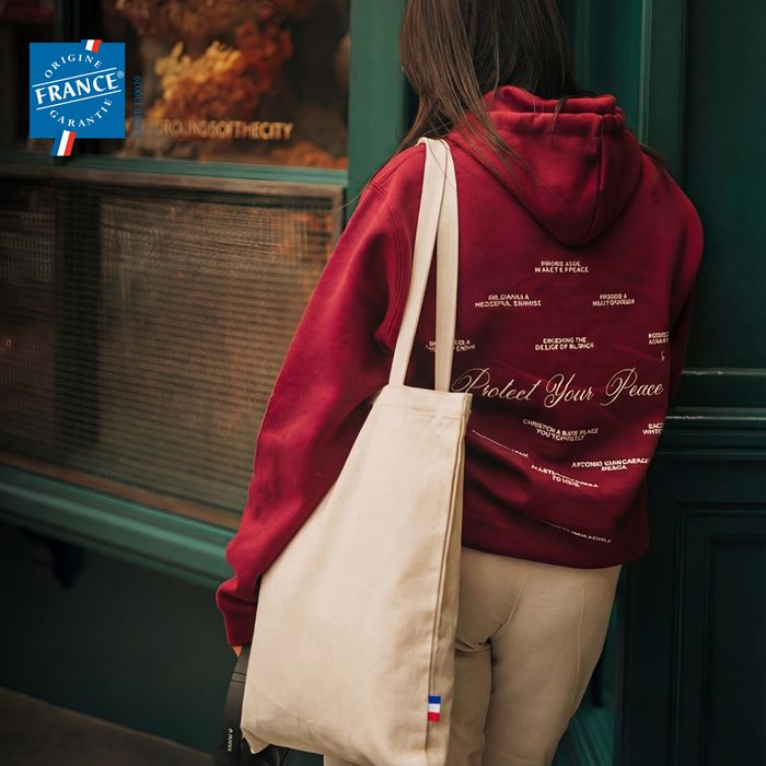  Totebag coton recyclé 150g certifié Origine France Garantie - Goo