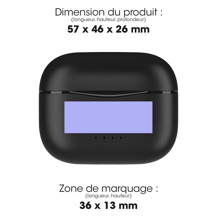  AKARI - ÉCOUTEURS SANS FIL BLUETOOTH NOIR