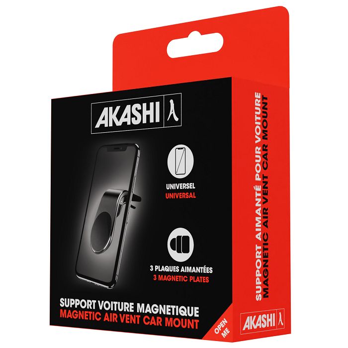  TOROCHI - SUPPORT ALU AIMANTE VOITURE GRILLE AERATION