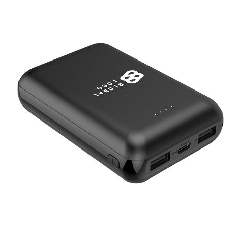 GOMU - BATTERIE DE SECOURS ULTRA COMPACTE - 10 000 MAH NOIRE