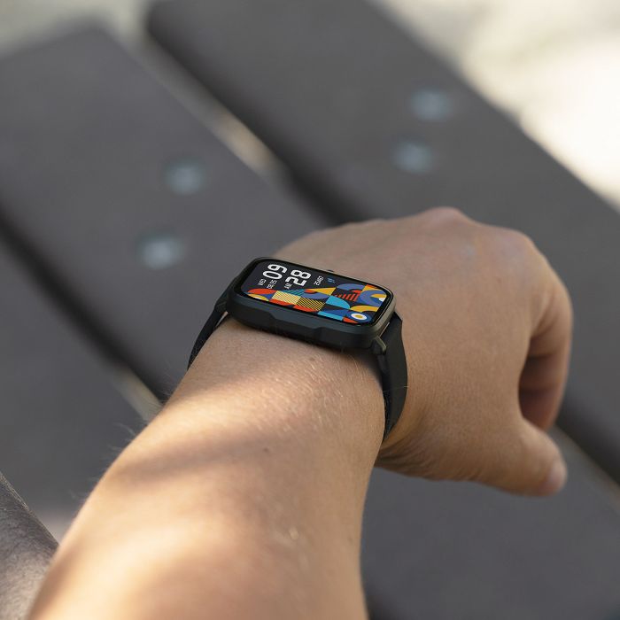  OTCHI - MONTRE CONNECTEE NOIRE AVEC UN ECRAN TACTILE 1,85"