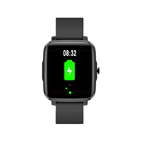  OTCHI - MONTRE CONNECTEE NOIRE AVEC UN ECRAN TACTILE 1,85"