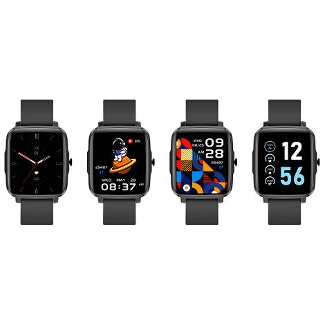  OTCHI - MONTRE CONNECTEE NOIRE AVEC UN ECRAN TACTILE 1,85"