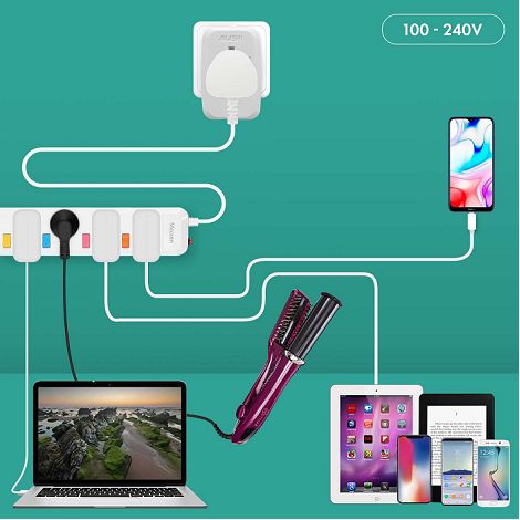  TOREBU - ADAPTATEUR UNIVERSEL DE VOYAGE - BLANC