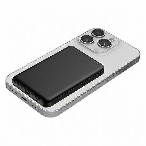  MANTI - BATTERIE DE SECOURS ALUMINIUM  MAGSAFE 20W - NOIR