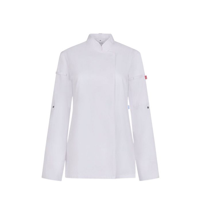  Veste de cuisine pour femme (190 g/m²) en coton (35 %) et polyest