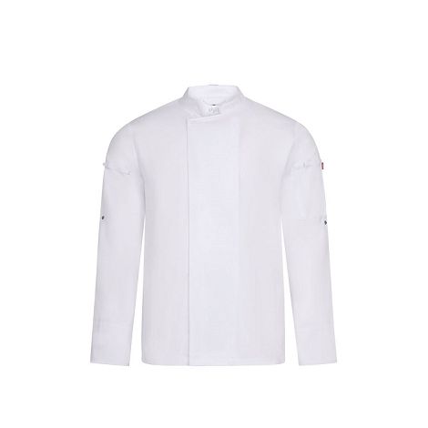 Veste de cuisine unisexe (190 g/m²) en coton (35 %) et polyester 