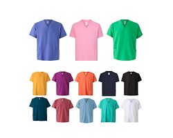 Tunique à manches courtes (140 g/m²) en microfibre 100 %