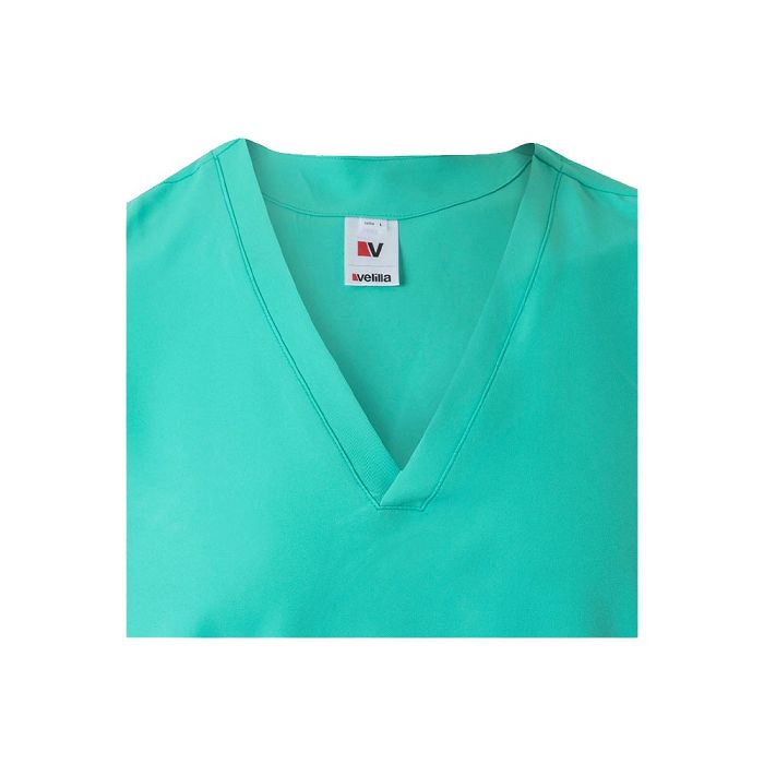  Tunique à manches courtes (140 g/m²) en microfibre 100 %