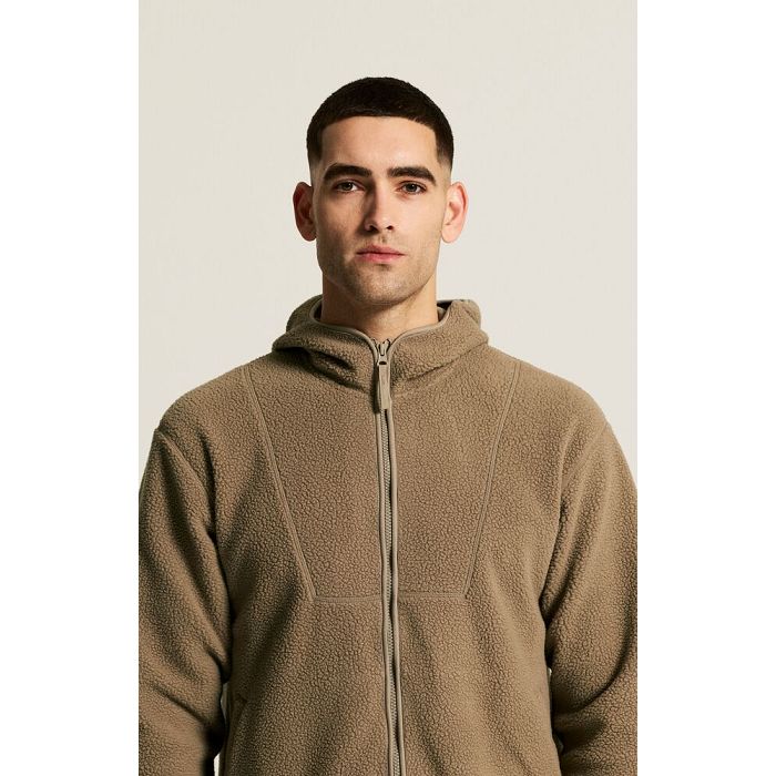  Join Pile Fleece FZ Hood M