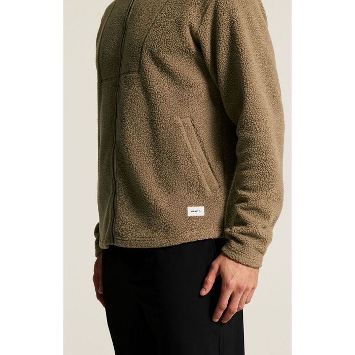  Join Pile Fleece FZ Hood M