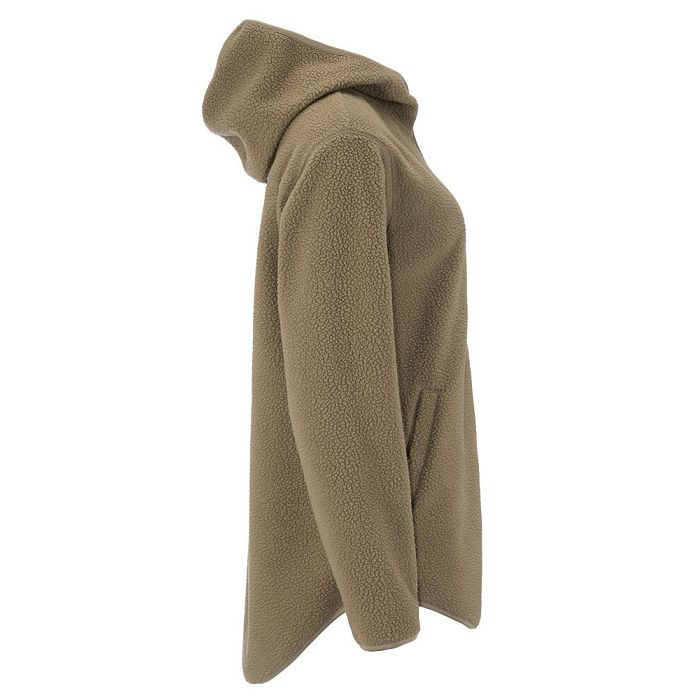  Join Pile Fleece FZ Hood W