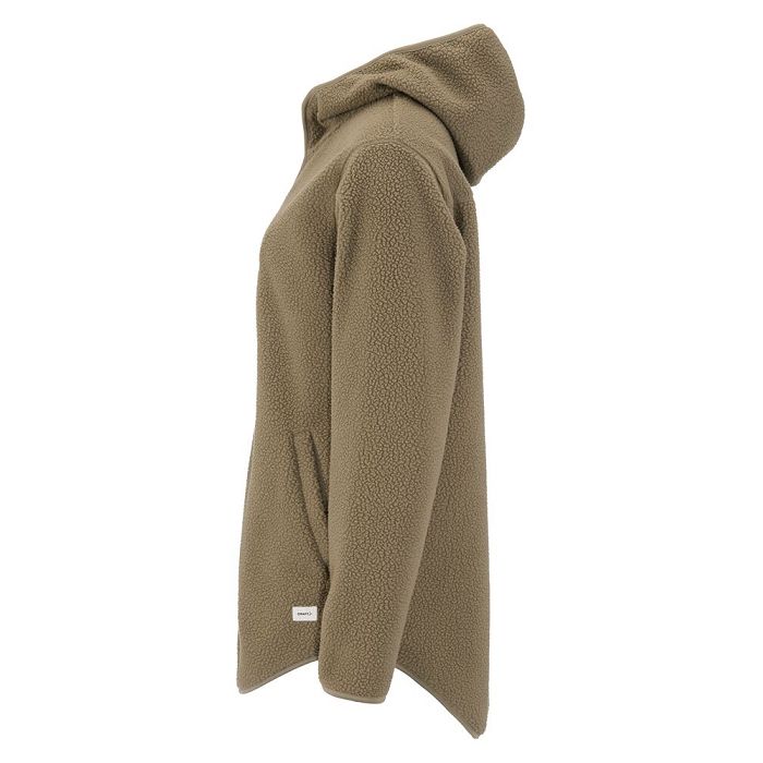  Join Pile Fleece FZ Hood W