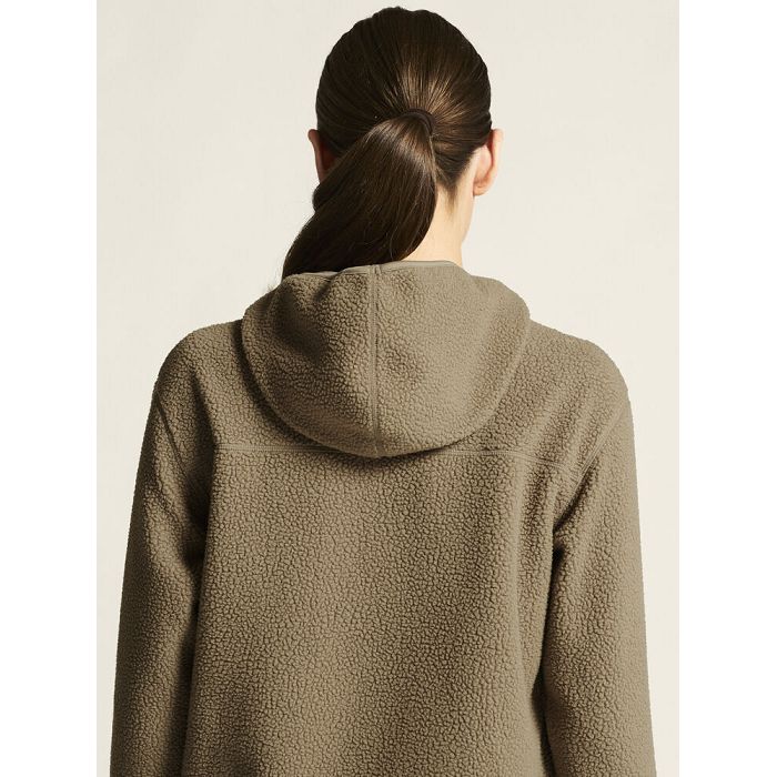  Join Pile Fleece FZ Hood W