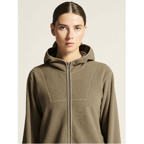  Join Pile Fleece FZ Hood W