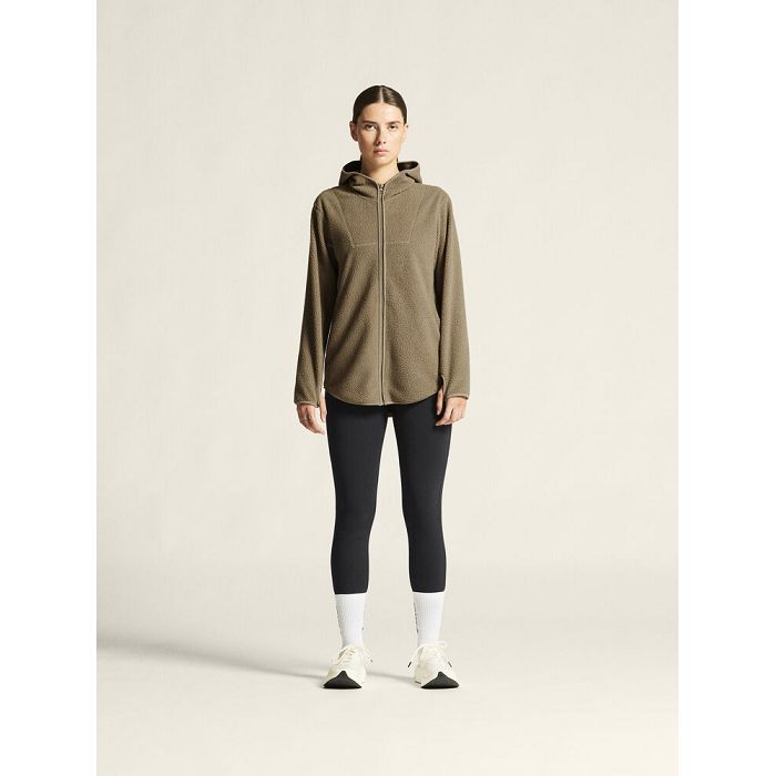  Join Pile Fleece FZ Hood W