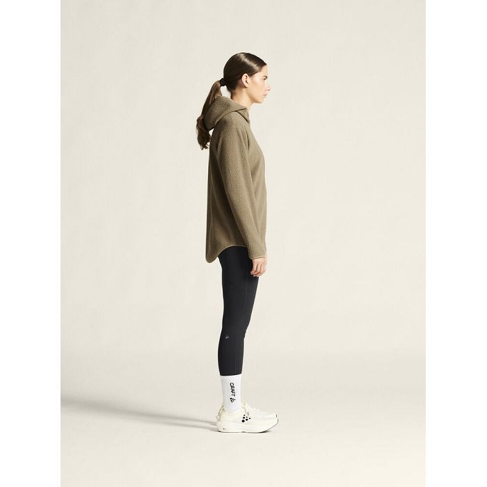  Join Pile Fleece FZ Hood W