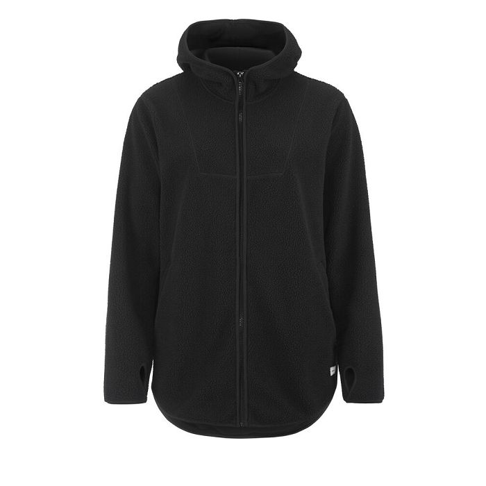  Join Pile Fleece FZ Hood W