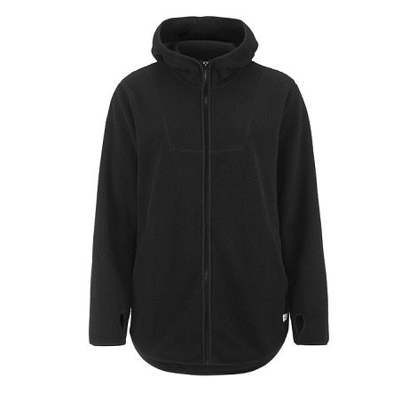  Join Pile Fleece FZ Hood W