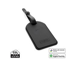 Étiquette à bagages avec géolocalisation Globefind Dual RCS