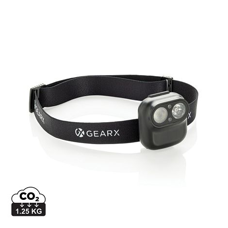  Lampe frontale avec capteur de mouvement en ABS RCS Gear X
