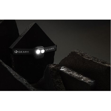  Lampe frontale avec capteur de mouvement en ABS RCS Gear X