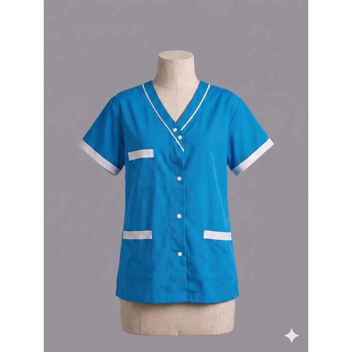  Blouse croisée femme manches courtes
