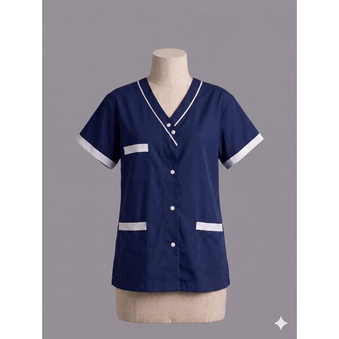  Blouse croisée femme manches courtes