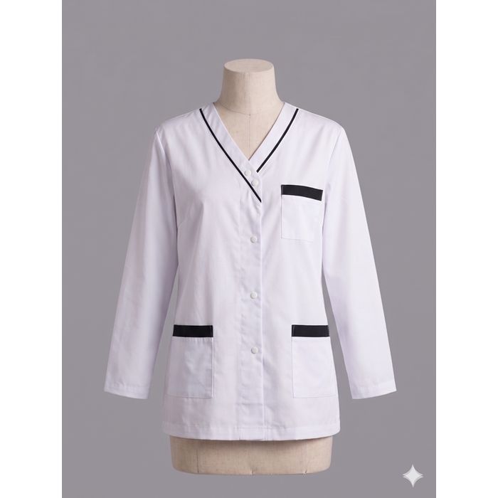  Blouse croisée femme manches longues