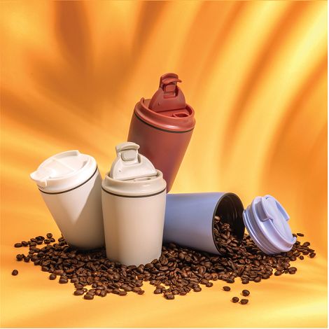  Tasse à café 220ml dans une boite cylindrique Pico Barista